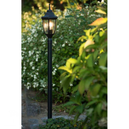 TIRENO Outdoor lighting post H120cm E27 Black
