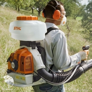 Фото Аппаратная обработка участка STIHL