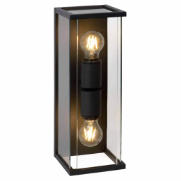 CLAIRE-LED  Wall Light IP54 2xE27Max 60W  Anthra