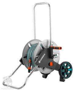 Фото Тележка для шлангов металлическая Gardena AquaRoll M с шлангом Classic 25 м 3/4"