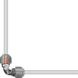 Соединитель Gardena L-образный 32 мм