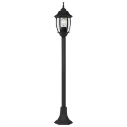 TIRENO Outdoor lighting post H120cm E27 Black