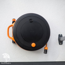 Катушка со шлангом Ø3/8" (9мм) 15м и набором аксессуаров