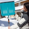 Лопата Gardena для уборки снега 50 см c пластиковой кромкой фото 2 
