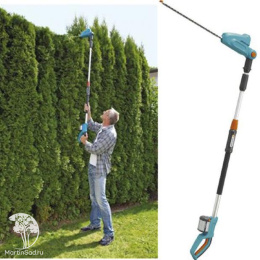 Телескопические ножницы для живой изгороди аккумуляторные Gardena THS 42/18V P4A