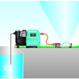 Насос напорный автоматический Gardena 3500/4