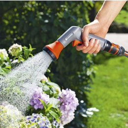 Комплект: Пистолет-распылитель Gardena для полива Classic + Коннектор Gardena с автостопом