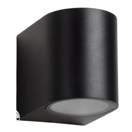 ZORA-LED Wall Light GU10/5W L9 W6.5 H8cm Black