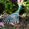 08964-30.000.00 Комплект ручных инструментов Gardena Comfort: Грабли ручные 12 см, грабли цветочные 8.5 см, рыхлитель фото 3 