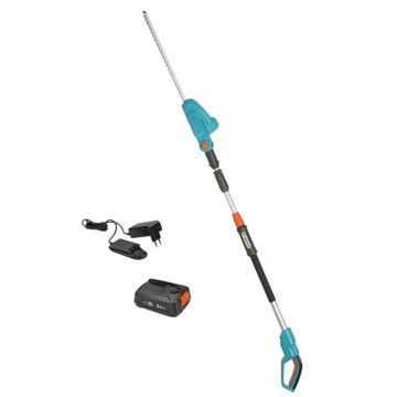 Фото Телескопические ножницы для живой изгороди аккумуляторные Gardena THS 42/18V P4A Готовый к использованию комплект