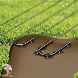 Шланг сочащийся Gardena для подземной прокладки 50 м (комплект для удлинения арт. 1389)