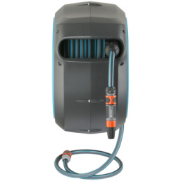 18620-20.000.00 Катушка со шлангом настенная автоматическая 25м GARDENA RollUp M/L (голубой цвет)