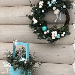 Рождественский венок &quot;Волшебство&quot;