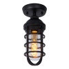 LIMAL Ceiling Light Outside 1xE27/60W Black фото 1 