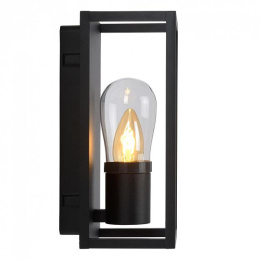CARLYN Wall lamp Bathroom E14/6W Black