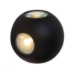 YUPLA Wall Light LED 4x2W IP65 3000K Black