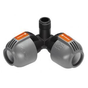 Фото Соединитель Gardena L-образный 25 мм x 1/2"-наружная резьба
