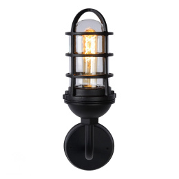 LIMAL Wall Light Outside 1xE27/60W Black