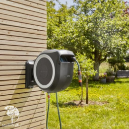 18632-20.000.00 Катушка со шлангом настенная автоматическая GARDENA RollUp XL 35м (белый цвет)