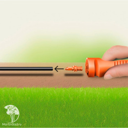 Шланг сочащийся Gardena для наземной прокладки 4.6 мм (3/16”)