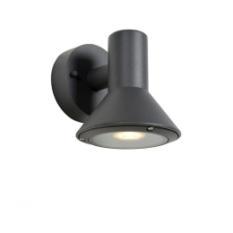 NANDO Wall Light GU10/5W excl H14cm Anthracite