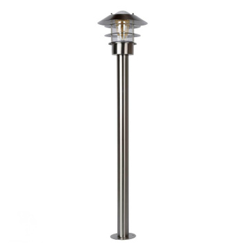 Фото ZICO Lantern IP44 - 1xE27 H100 D21.8 Satin Chrome