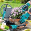 Комплект садовых инструментов Gardena базовый "Домашнее садоводство" (секатор, лопатка, совок для прополки, перчатки садовые) фото 4 