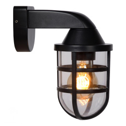 LEWIS Walllight Outside E27 Black