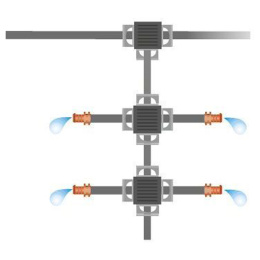 Крестовина Gardena 13 мм (1/2”) (2 шт.)