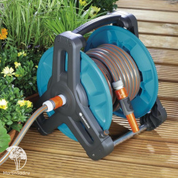 Катушка Gardena Classic 10 со шлангом и комплектом фитингов для подключения