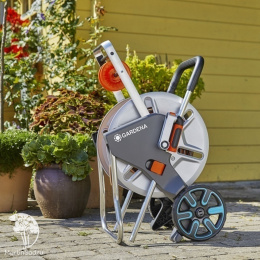 Тележка для шлангов металлическая Gardena AquaRoll L Easy