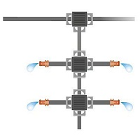 Крестовина Gardena 4.6 мм (3/16”) (10 шт.)