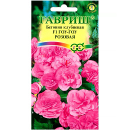 Бегония Гоу-гоу розовая F1 клубневая 