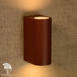 BOOGY Wall Light 2xGU10 excl. IP44 H15cm Rusty