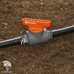 Кран запорный 4,6 мм (3/16”) (2 шт.) Gardena
