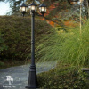 TIRENO Outdoor lighting post H205cm 3xE27 Black фото 1 