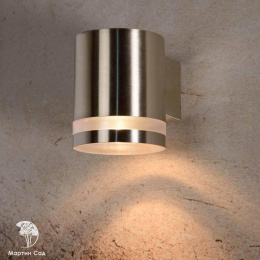 BASCO-LED Wall Light IP54 GU10/5W (49008/05/60) Al