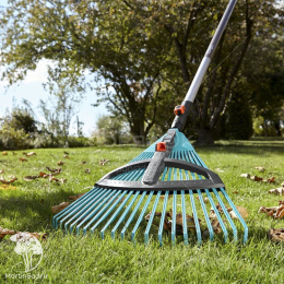 Грабли Gardena пластиковые веерные регулируемые (насадка для комбисистемы)