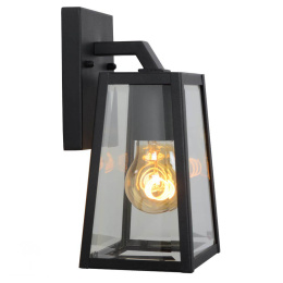 MATSLOT Wall Light IP23 E27 H25cm Black