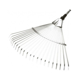 Комплект: Грабли веерные (насадка для комбисистемы) + Рукоятка деревянная 130 см Gardena