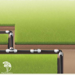 Соединитель Gardena L-образный 32 мм