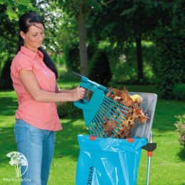 Грабли пластиковые веерные Gardena XXL складные (насадка для комбисистемы)