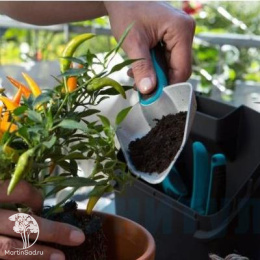 Садовые инструменты для балкона "Домашнее садоводство" (лопатка цветочная, мотыжка) Gardena