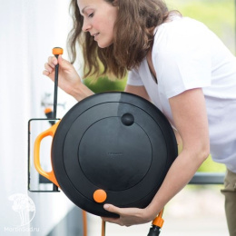 Катушка со шлангом Ø3/8" (9мм) 15м и набором аксессуаров