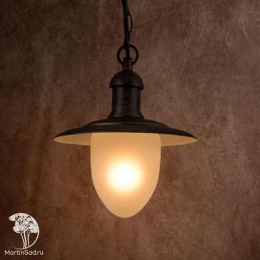 ARUBA Pendant IP44 1xE27 H78 D25 Rust