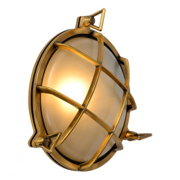 DUDLEY Outside Wall Light Round IP65 E27/60W Mat