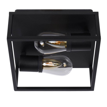 Фото CARLYN Ceiling Light Bathroom 2xE14/6W Black