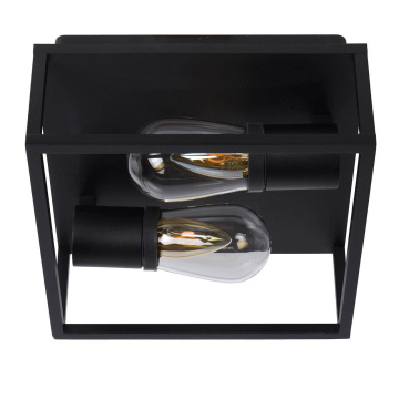 Фото CARLYN Ceiling Light Bathroom 2xE14/6W Black