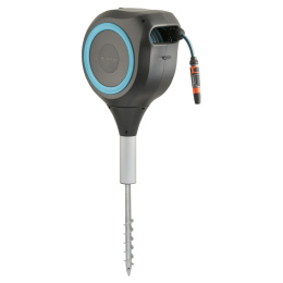 18606-20.000.00 Катушка со шлангом свободного размещения автоматическая 15м GARDENA RollUp S (белый цвет)