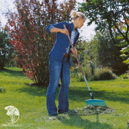 Грабли Gardena для газонов (насадка для комбисистемы)